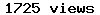 number of times this resource has been viewed