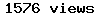 number of times this resource has been viewed