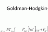 Goldman Equation